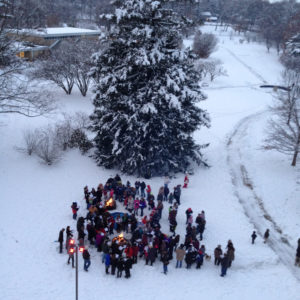 Caroling at the Carillon