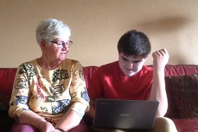 teen and grandma online